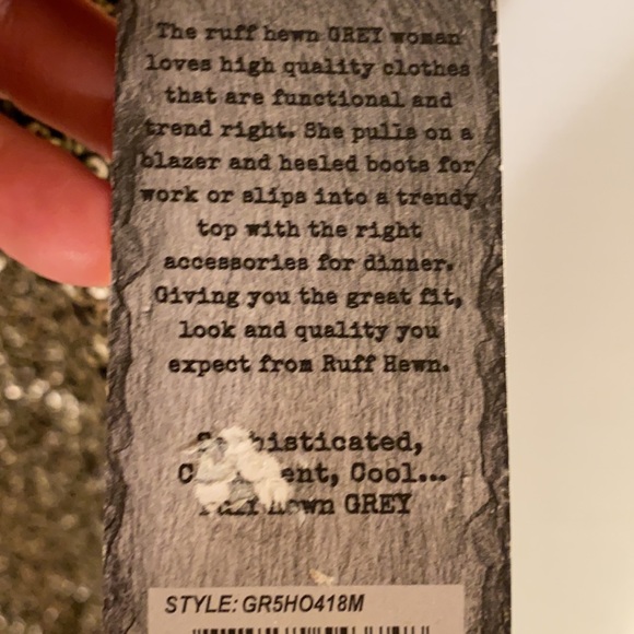 Ruff Hewn Grey sequined top - Picture 4 of 7